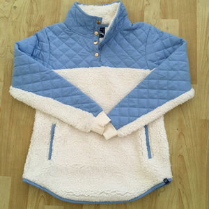 Lauren James XS Logan fleece quilted pullover